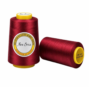 Швейные нитки (бобина) New Style 40/2 color №219 красный 219 фото