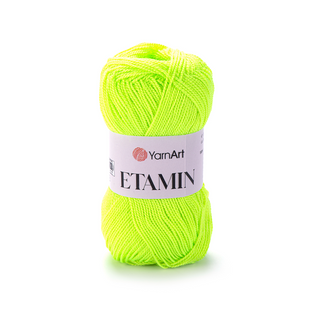 Пряжа YarnArt Etamin №459 ультрасалатовий, нитки акрилові для в'язання 459 фото