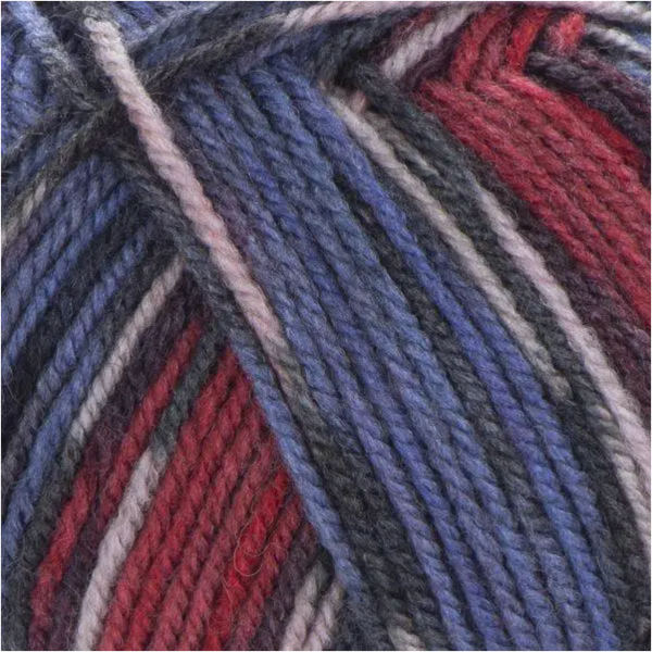 Пряжа YarnArt Crazy Color №164 - полушерстяная пряжа для вязания спицами и крючком 164 фото