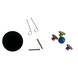 Набор спиц съемных металлических на тросе Avanti Yarn (13 размеров), золотой 770009 фото 3