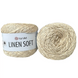 Пряжа YarnArt Linen Soft №7303 беж, бавовна, віскоза з льоном, нитки для вʼязання спицями та гачком 7303 фото 1