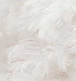 Пряжа Alize Puffy Furlove (Пуффі Фурлав) №55 білий, нитки для в'язання руками 55 фото