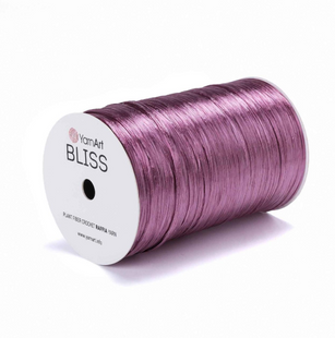 Рафія YarnArt Bliss №8751 фіолетовий (100% віскоза) 100 г, 250 м 8751 фото