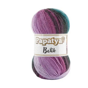 Пряжа Papatya Batik (Папатя Батiк) №55441, акрилова нитки для в'язання спицями і гачком 55441 фото