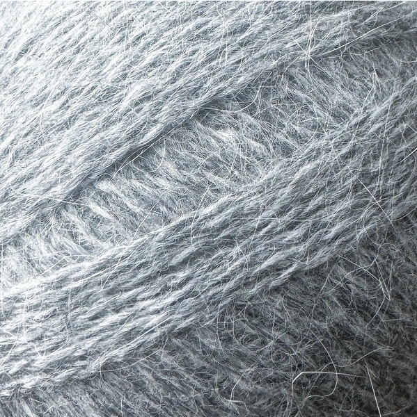 Пряжа Avanti Yarn Angora 70 (Ангора 70) №903 серый меланж, нитки ангора для вязания спицами и крючком 903 фото