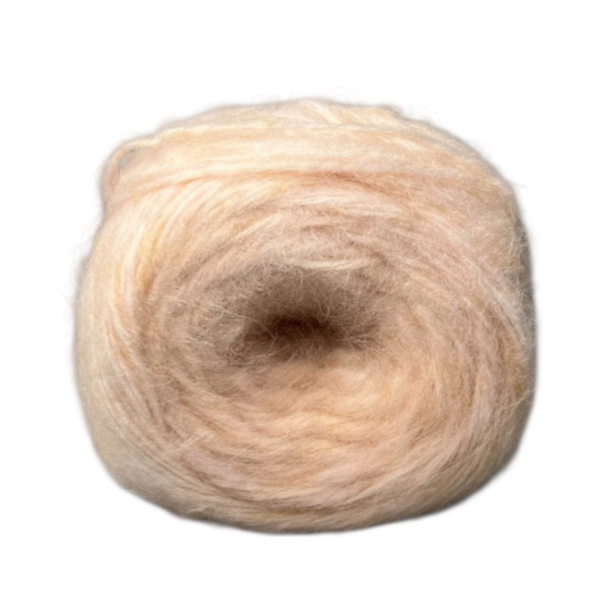 Пряжа Avanti Yarn FLUFFY ALPACA №005 персиковий, напіввовняна, для ручного в'язання спицями та гачком 005 фото