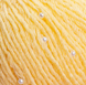 Пряжа YarnArt Alpaca Gold Beaded №3605 желтый (альпака с декоративными бусинами) 50 г, 140 м 3605 фото 2