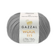 Пряжа Gazzal Wool 115 № 3304 світло-сірий колір, 115м/50гр, 100% вовна мериноса, для ручного в'язання спицями та гачком 3304 фото 1
