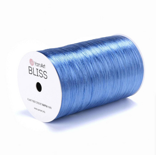 Рафія YarnArt Bliss №8752 синій (100% віскоза) 100 г, 250 м 8752 фото