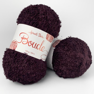 Пряжа Avanti Yarn Boucle (Буклє) №33 сливовий (Пряжа акрил, нитки для в'язання) 33 фото