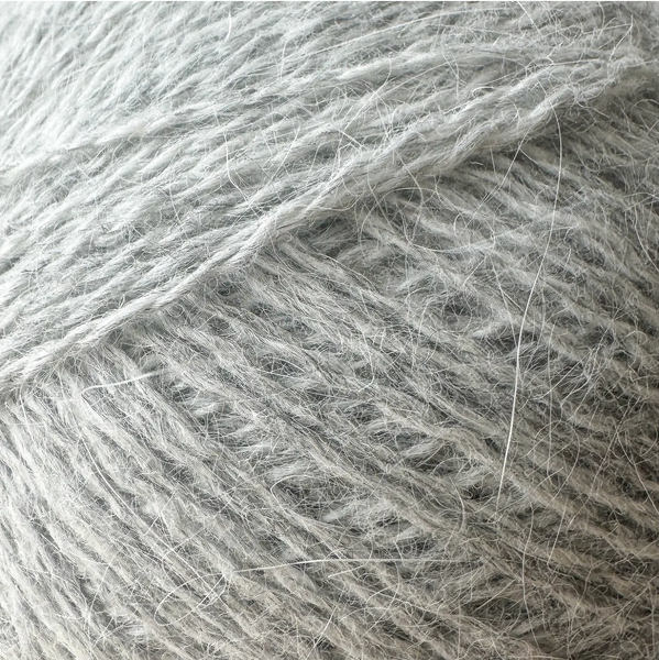 Пряжа Avanti Yarn Angora 70 (Ангора 70) №902 светло-серый, нитки ангора для вязания спицами и крючком 902 фото
