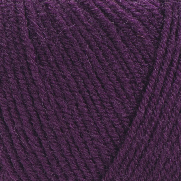 Пряжа Yarnart Merino De Luxe 50 №10094 фіолетовий, напіввовна, нитки для в'язання спицями та гачком 10094 фото