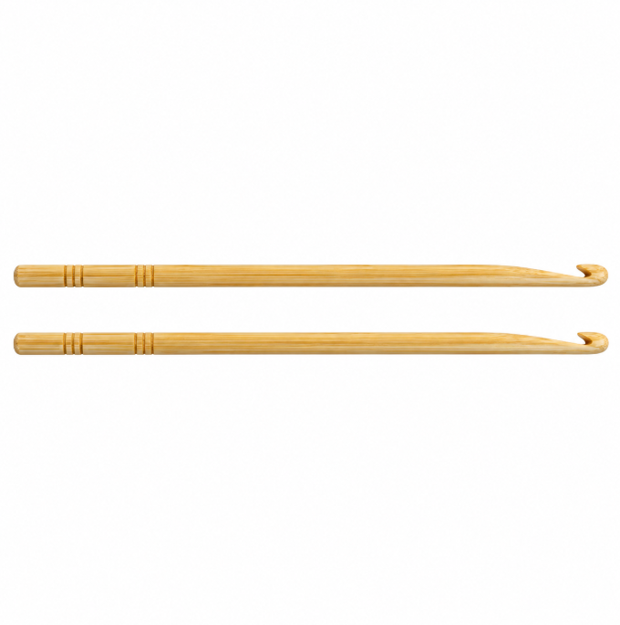 Гачок односторонній KnitPro Bamboo, бамбук, 4.5 мм 22504 фото