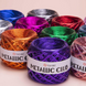 Пряжа Yarnart Metallic Club №88107 медный, трикотажная пряжа, для ручной вязки спицами и крючком 8107 фото 4