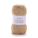 Пряжа YarnArt Gold №9379 беж, акриловая с люрексом, нитки для вязания 9379 фото 1