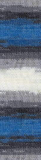 Пряжа Alize Burcum Batik (Буркум Батік) №4200, акрил, нитки для в'язання 4200 фото