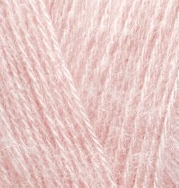 Пряжа Alize Angora Gold (Ангора Голд) №161 пудра, вовна з акрилом, нитки для в&rsquo;язання 161 фото