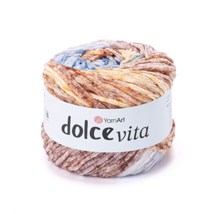 Пряжа Yarnart Dolce Vita №3419 (велюр) 150 г, 260 м 3419 фото