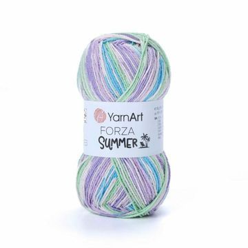Пряжа YarnArt Forza Summer (хлопок, полиамид, полиэстер) 50 г, 197 м