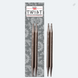 Спиці знімні ChiaoGoo Twist Lace 13 см №2.5 мм (M) сталеві для ручного в'язання (7505-1,5) 7505-1,5 фото 1