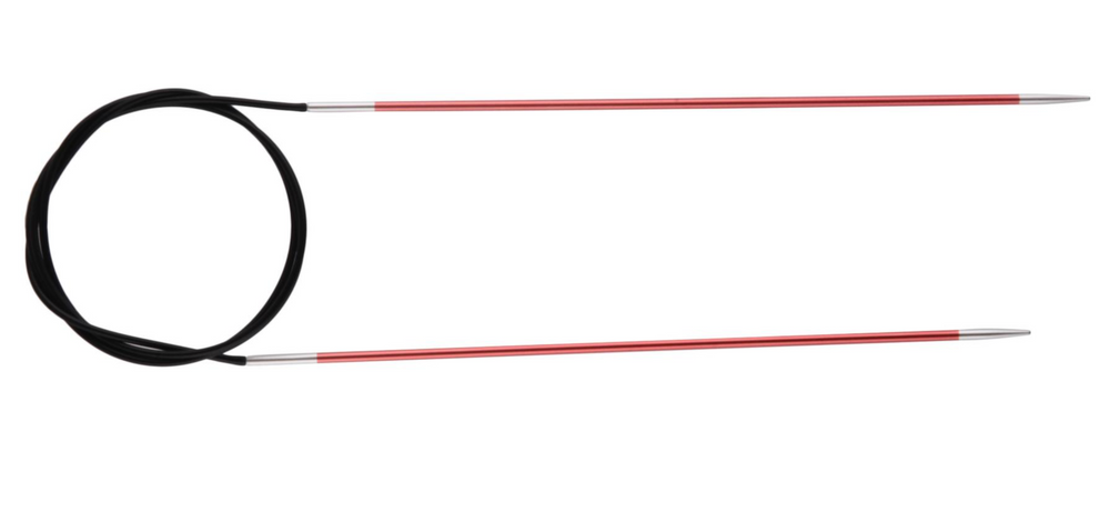Спиці кругові Zing KnitPro 80 см №2 мм алюмінієві 47121 фото