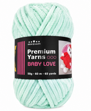 Пряжа Premium Yarns Baby Love (мікрополіестер) 50г, 60 м
