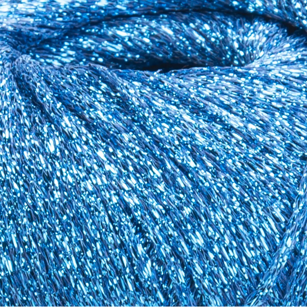 Пряжа YarnArt Sparkle №1321 бирюзовый, с люрексом нитки для вязания спицами и крючком 1321 фото