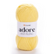 Пряжа Yarnart Adore (Адор) №332 жовтий колір - акрилова для в'язання гачком и спицями 332 фото 1