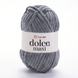 Пряжа Yarnart Dolce Maxi №760 серый - плюшевая (велюровая) для вязания спицами и крючком 760 фото 1