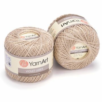Пряжа YarnArt Violet Lurex (мерсеризированный хлопок, металлик) 50 г, 270 м