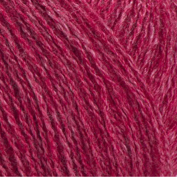 Пряжа Yarnart Silky Wool №333 вишня, вовна з шовком нитки для в'язання спицами и гачком 333 фото