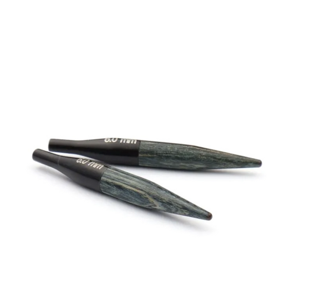 Съемные спицы короткие 5 см KnitPro Denim 3 мм 20681 фото
