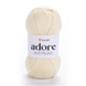 Пряжа Yarnart Adore №331 кремовий колір - акрилова для в'язання гачком и спицями 331 фото 1