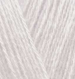 Пряжа Alize Angora Gold (Ангора Голд) №168 біла зима, вовна з акрилом, нитки для в&rsquo;язання 168 фото