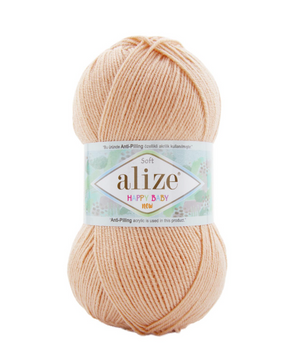 Пряжа Alize Happy Baby New (бамбук, акрил) 320м, 100 г