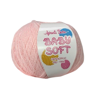 Пряжа Avanti Yarn Baby Soft №Р015 светло-розовый (акрил) 50 г, 700 м Р015 фото