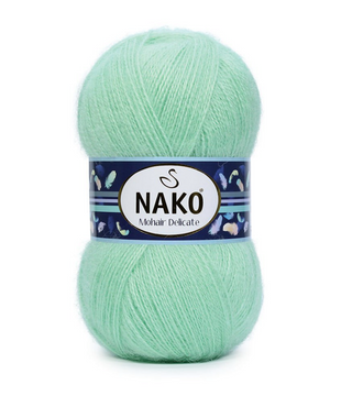 Пряжа Nako Mohair Delicate (вовна, мохер, акрил) 100 г, 500 м