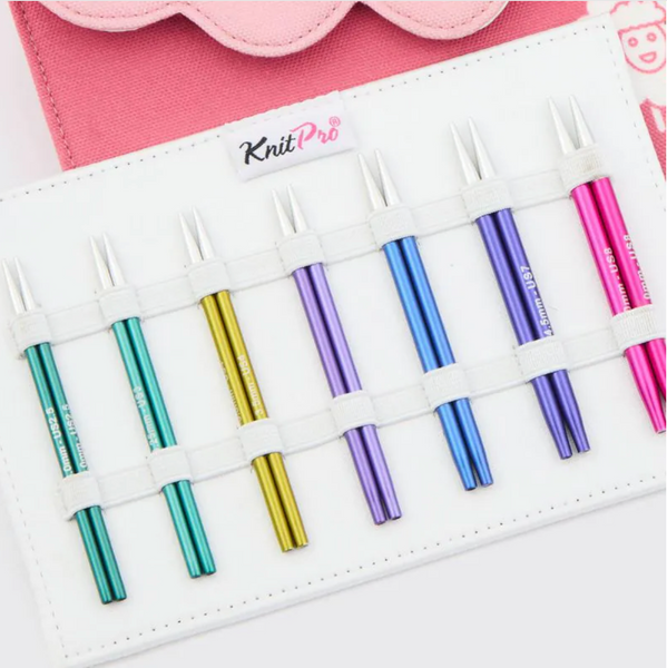 Набір спиць укорочених знімних Zing Midi KnitPro  47437 фото