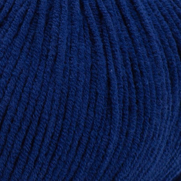 Пряжа YarnArt Jeans №54 синій &mdash; напівбавовна нитки для в&rsquo;язання гачком і спицями 54 фото