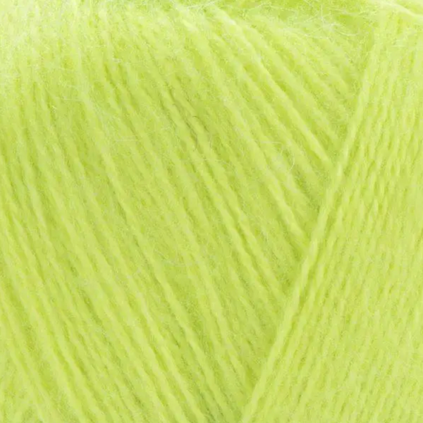 Пряжа YarnArt Angora Star №8232 салатовий неон - напіввовняна для в'язання спицями і гачком 8232 фото