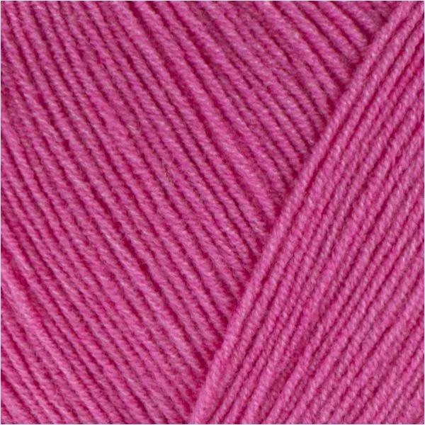 Пряжа Yarnart Cotton Soft №42 малина - бавовна з акрилом для в'язання спицями та гачком 42 фото
