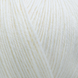 Пряжа Gazzal Baby Wool №801 белый цвет, 175м/50гр, 40% мериносовая шерсть, для ручной вязки спицами и крючком 801 фото 2