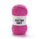 Пряжа Yarnart Cotton Soft №42 малина - бавовна з акрилом для в'язання спицями та гачком 42 фото 1