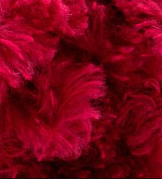 Пряжа Alize Puffy Furlove (Пуффі Фурлав) №56 червоний, нитки для в'язання руками 56 фото
