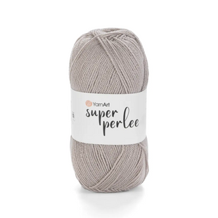 Пряжа YarnArt Super Perlee №857 беж, акрилова нитки для в'язання спицями та гачком 857 фото