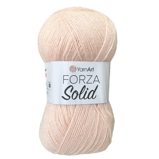 Пряжа YarnArt Forza Solid №4633 світлий персик, напіввовна, нитки для в'язання 4633 фото