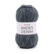 Пряжа Yarnart Andes Denim №5102 серый, пряжа шерстяная с акрилом, для ручной вязки спицами и крючком 5102 фото 1