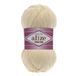 Пряжа Alize Cotton Gold (Коттон Голд) №01 кремовый, хлопок, нитки для вязания 01 фото 1