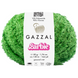 Пряжа Gazzal Barbie № 10718 світло-зелений колір, 150м/50гр, 90% віскоза, для ручного в'язання спицями та гачком 10718 фото 1