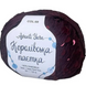 Пряжа Avanti Yarn Королевская Паетка 3+6 мм №88 бордо, паетка в тон на хлопковой основе для вязания спицами и крючком 88 фото 1